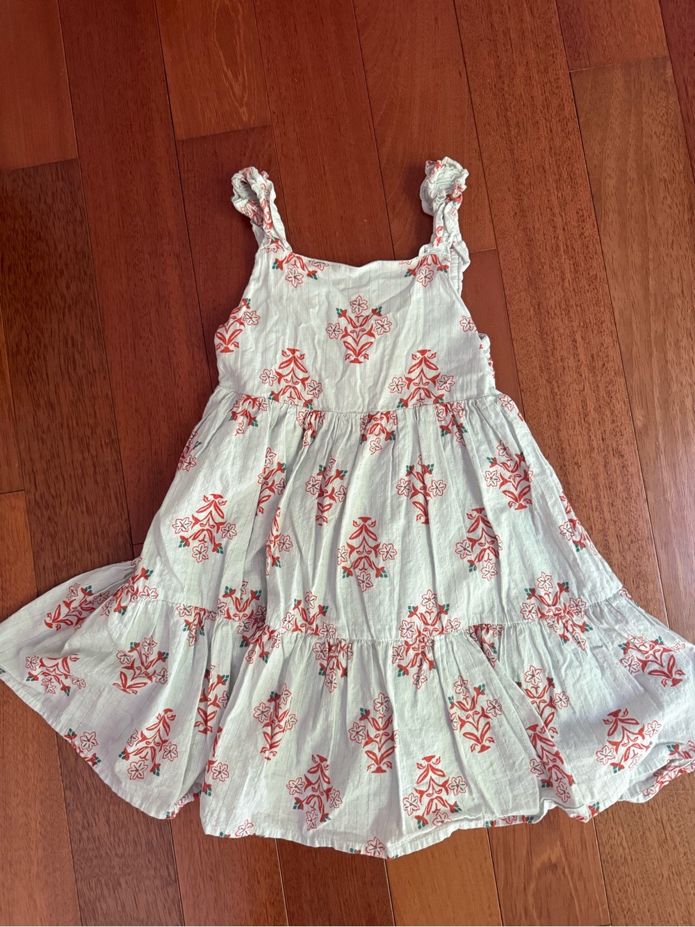Sigrid Olsen Dress with Coral Floral Print